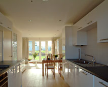 Kitchen and dining room