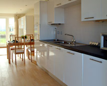 Kitchen and dining room