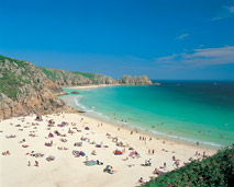 Porthcurno Beach